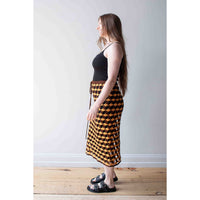 Sayaka Davis Crochet Skirt in Sun x Wood