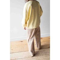 Raquel Allegra Arden Trousers in Wheat