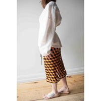 Sayaka Davis Crochet Skirt in Sun x Wood