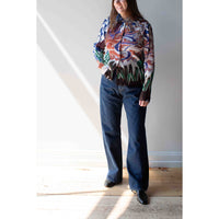 Hope Criss Jeans in Dark Indigo Wash