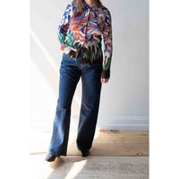 Hope Criss Jeans in Dark Indigo Wash