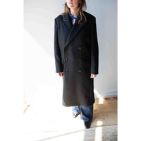 Hope Time Coat in Black Twill