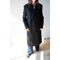 Hope Time Coat in Black Twill