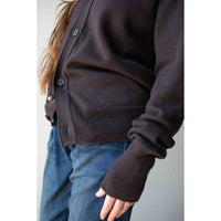 Studio Nicholson Conan Cardigan in Walnut