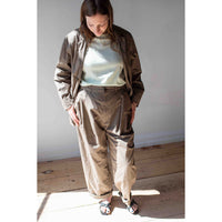 Black Crane Regular Short Sleeve Tee in Mint