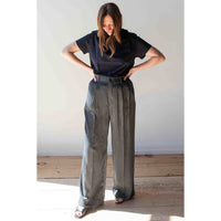 Hope Fire Trousers in Grey Wash