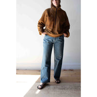 Sayaka Davis Straight Leg Denim in Light Blue