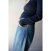 Jesse Kamm California Wides in Cowboy Blue Denim