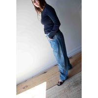 Jesse Kamm California Wides in Cowboy Blue Denim