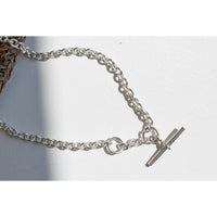 Sapir Bachar Two Moons Necklace in Sterling Silver