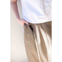 Sayaka Davis Barrel Skirt in Moss Grey