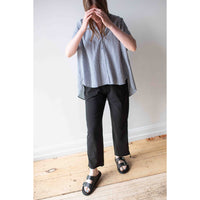 Raquel Allegra Wayne Pant in Black