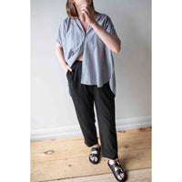 Raquel Allegra Wayne Pant in Black