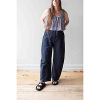 Apiece Apart Marina Chill Pant in Navy