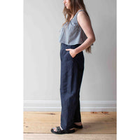 Apiece Apart Marina Chill Pant in Navy
