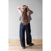 Apiece Apart Marina Chill Pant in Navy
