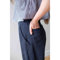 Apiece Apart Marina Chill Pant in Navy