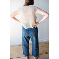 Chimala Selvedge Denim Ranch Pants in Dark Wash