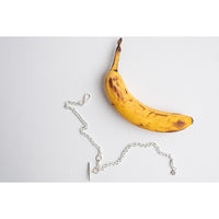 Sapir Bachar Two Moons Necklace in Sterling Silver