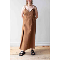 Studio Nicholson Oma Slip Dress in Almond