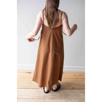 Studio Nicholson Oma Slip Dress in Almond