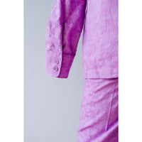 Rodebjer Miso Stripe Pants in Orchid