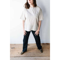 Kallmeyer Adina Low-Rise Jean in Raw Enzyme