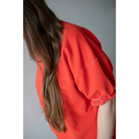 Rachel Comey Stanza Sweatshirt in Tomato