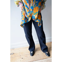 Anntian Gross Silk Shirt in Print ABC