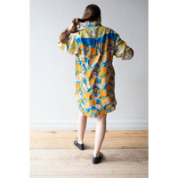 Anntian Gross Silk Shirt in Print ABC