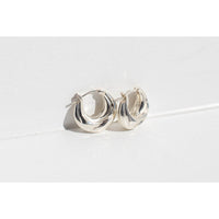 Sapir Bachar Eternity Hoops in Silver