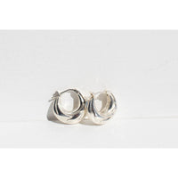 Sapir Bachar Eternity Hoops in Silver