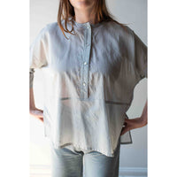 Evam Eva Cotton Voil Pullover in Air 61