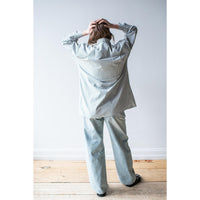 Kallmeyer Wide Leg Column Jean in Acid Fadeout