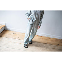 Kallmeyer Wide Leg Column Jean in Acid Fadeout