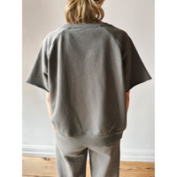 Lauren Manoogian Fleece S/S Crewneck in Fatigue