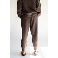 Sayaka Davis Knit Sweatpants in Brownie