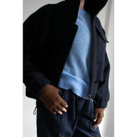 MHL. Cut Off Glove in Conker Lambswool