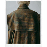 Henrik Vibskov Hands Down Coat in Pied De Poule