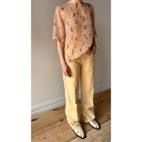 6397 Slim Bootcut Trouser in Tawny