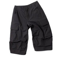 6397 Baggy Cropped Cargo in Jet