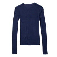 6397 L/S Heirloom T in Navy