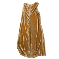 6397 Selvedge Shift Dress in Gold
