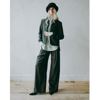 Kallmeyer Roxana Low-Rise Trouser in Navy Houndstooth