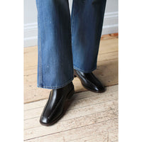 Hereu Metla Polished Boot in Ebony