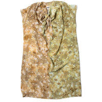 Anntian Peak Silk Dress in Print N