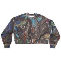 Anntian Short Sweater in Print D