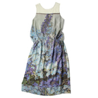 Anntian Silk Dress in Print Q