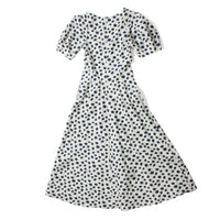 Apiece Apart Anni Scoop Maxi Dress in Yayoi Black & White