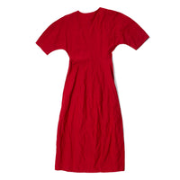 Apiece Apart Noor Button-Front Maxi Dress in Riding Red
